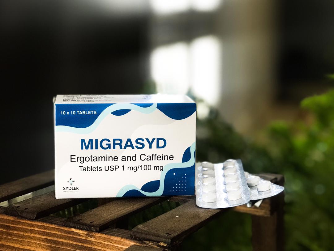 ERGOTAMINE CAFFEINE  1 mg/100 mg